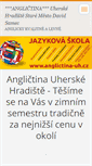 Mobile Screenshot of anglictina-uh.cz